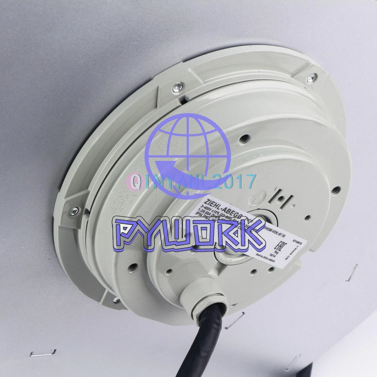 1Pcs ZIEHL-ABEGG Centrifugal Fan RH45M-VDK.4F.1R