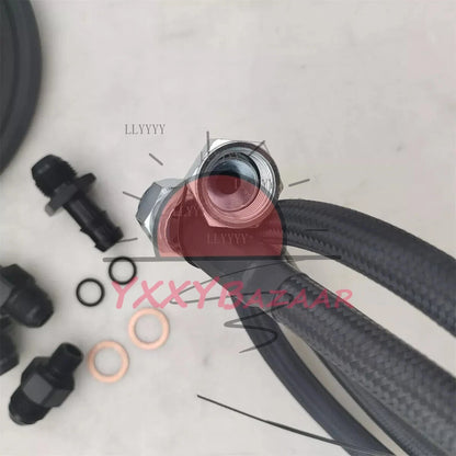 Cummin 5.9L 48RE Transmissions Cooler Hoses Kit For 2003-07 Dodge Ram 2500 3500