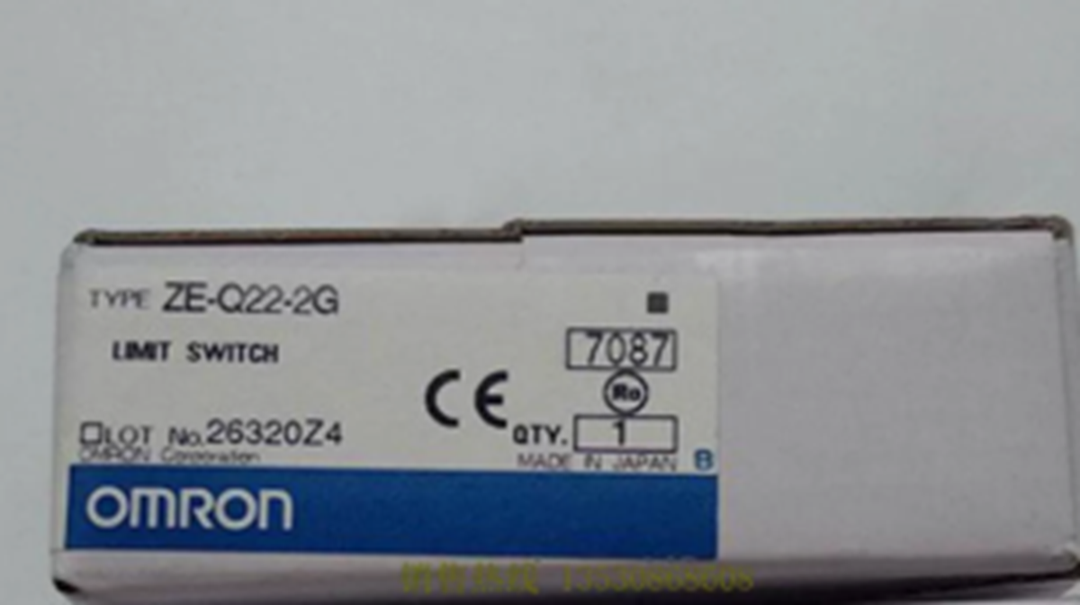 OMRON ZE-Q22-2G 10A 250V Limit Switch - OMRON