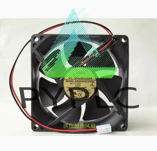 For ADDA 9025 AD0912HS-A70GL 12V 0.25A 9CM/9cm chassis cooling fan