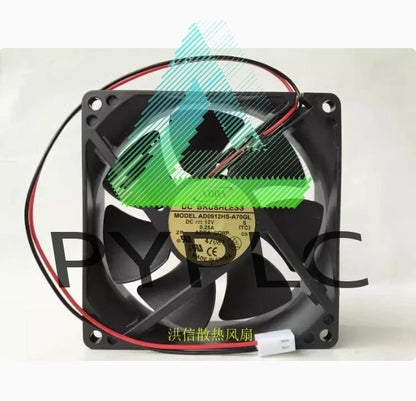 For ADDA 9025 AD0912HS-A70GL 12V 0.25A 9CM/9cm chassis cooling fan