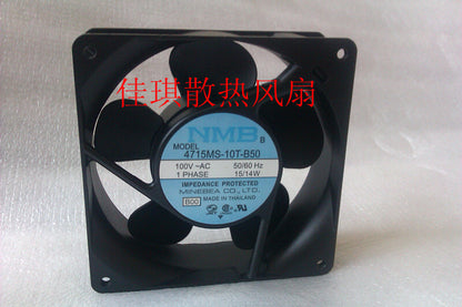 1pcs NMB 4710MS-10T-B50 AC100V 15 / 14W 12038 cooling fan