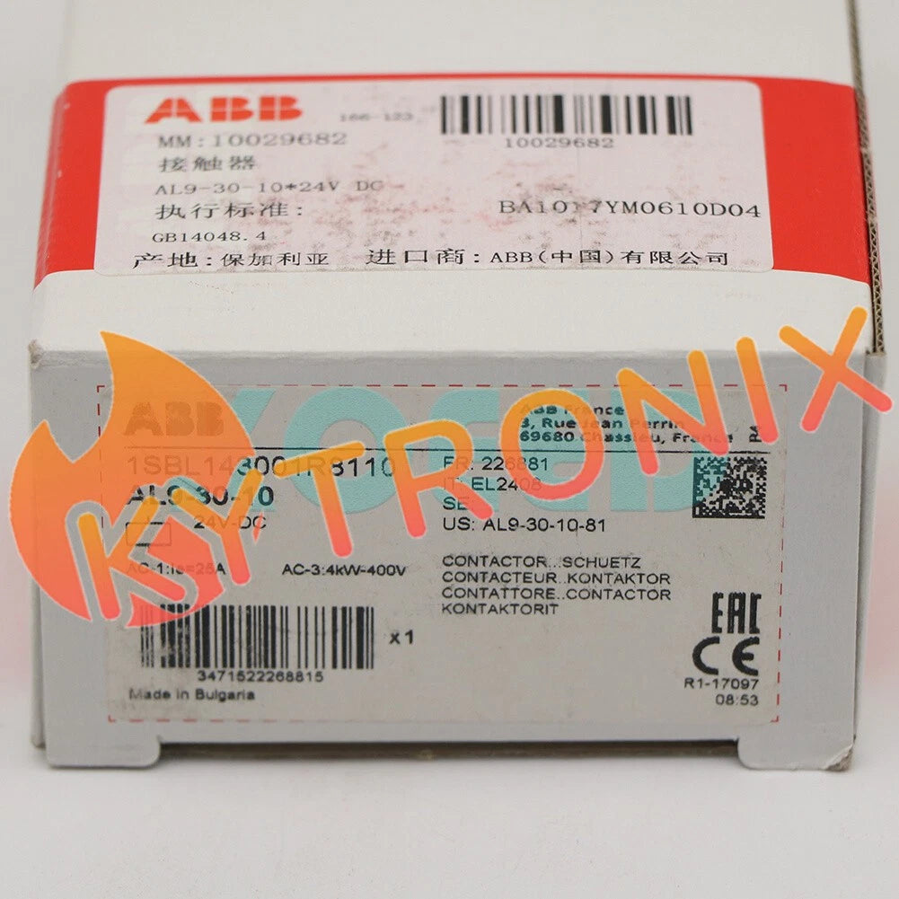 1PCS ABB AL9-30-10 AL93010 24VDC