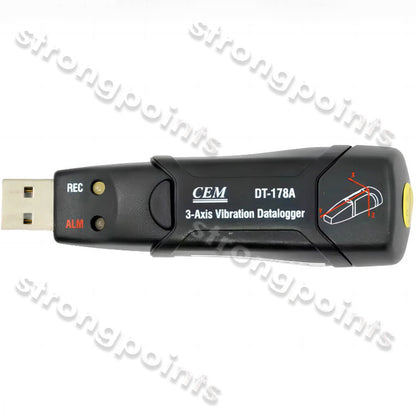 new 1PCS CEM DT-178A 3-Axis Shock Vibration Acceleration Data Logger 8M Memory FFT