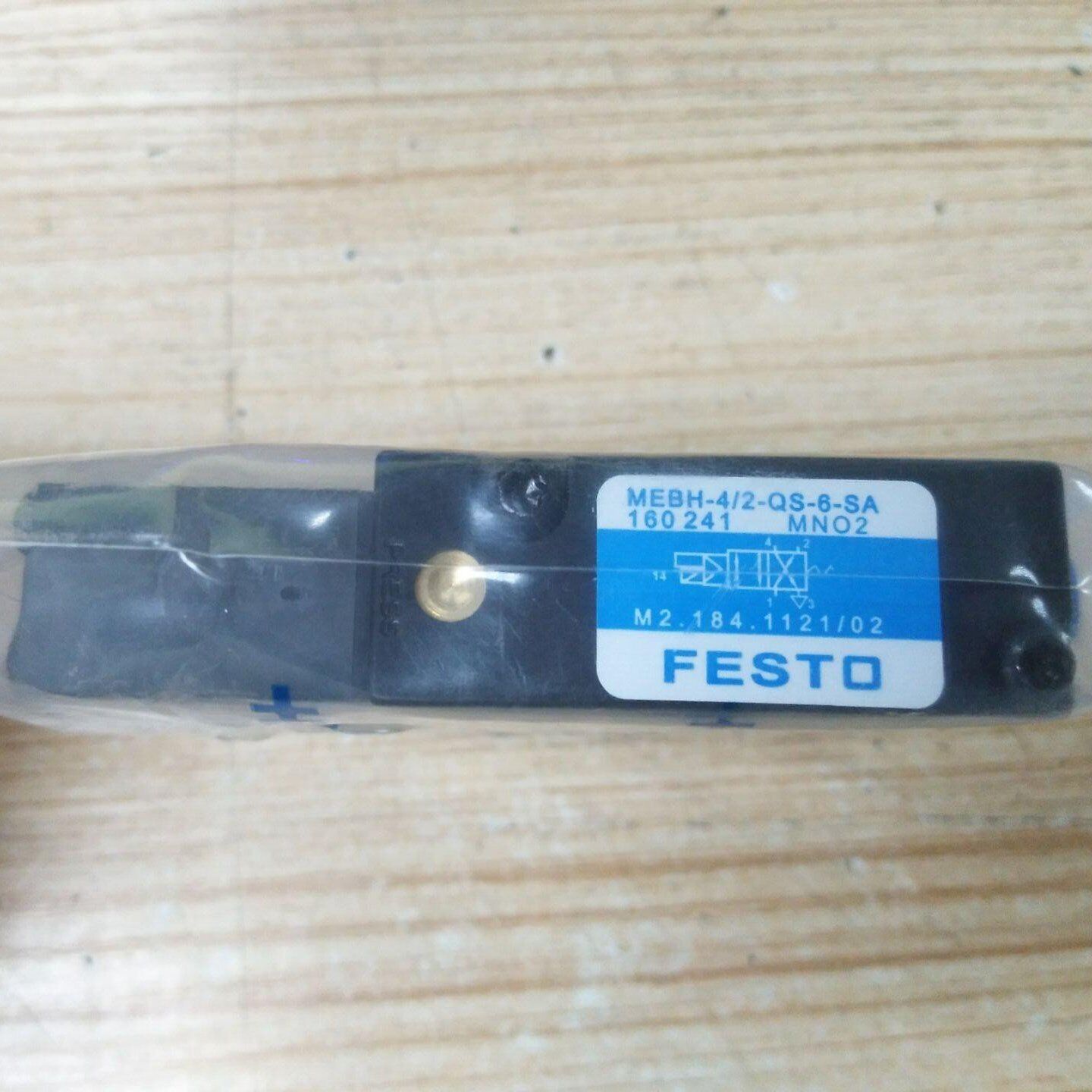 FESTO MEBH-4/2-QS-6-SA electromagnetic valve 1 Year - FESTO