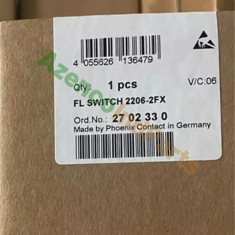 New Phoenix Contact FL SWITCH 2206-2FX 2702330 Industrial Ethernet Switch - PHOENIX CONTACT