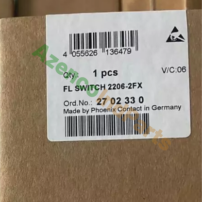 New Phoenix Contact FL SWITCH 2206-2FX 2702330 Industrial Ethernet Switch - PHOENIX CONTACT