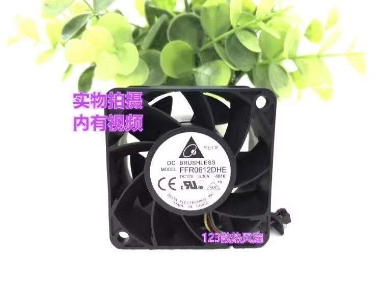 DELTA FFR0612DHE 6038 DC12V 3.30A 6CM 4-Wire Server Cooling Fan