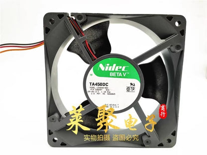 Nidec C34848-58A 930397 12038 DC10V-15V 1.10A 12CM 3-Wire Cooling Fan