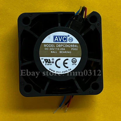 AVC DBPC0428B4L 4028 4CM 24V 4 wire PWM ultra-high speed inverter waterproof fan