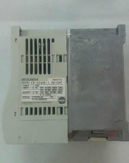 Used Mitsubishi Inverter FR-S540E-1.5K-CHT FRS540E1.5KCHT Fully Tested - MITSUBISHI