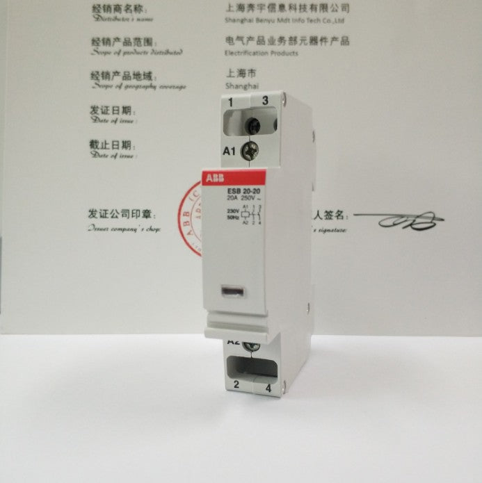 1PC  ABB ESB20 Series ESB20-20 ESB2020  Contactor 2NO