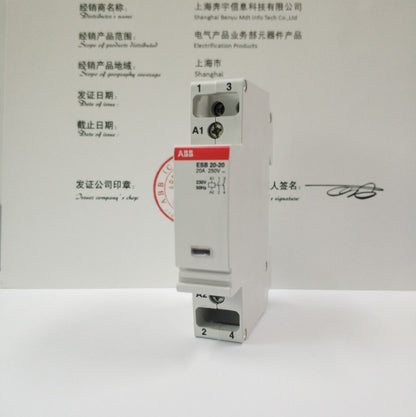 1PC  ABB ESB20 Series ESB20-20 ESB2020  Contactor 2NO
