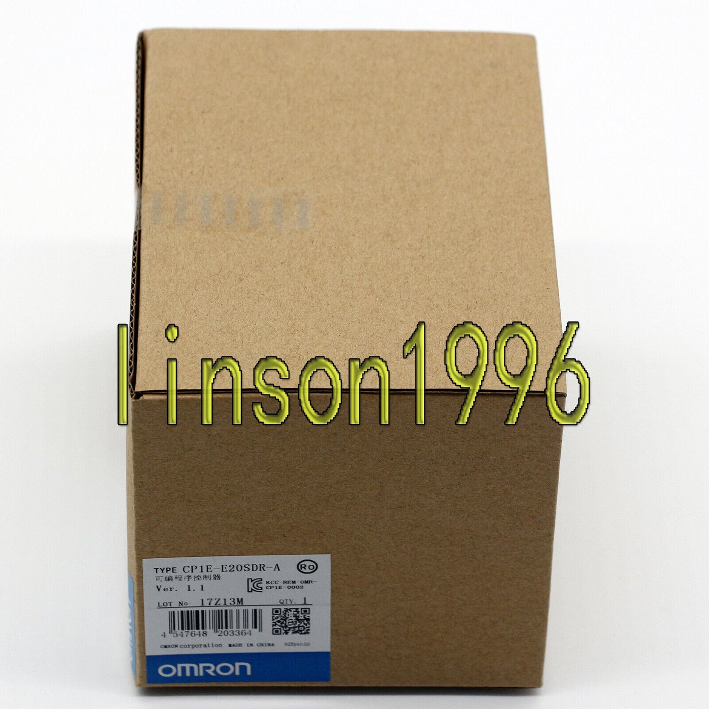 Omron PLC CP1E-E20SDR-A programmable controller - OMRON