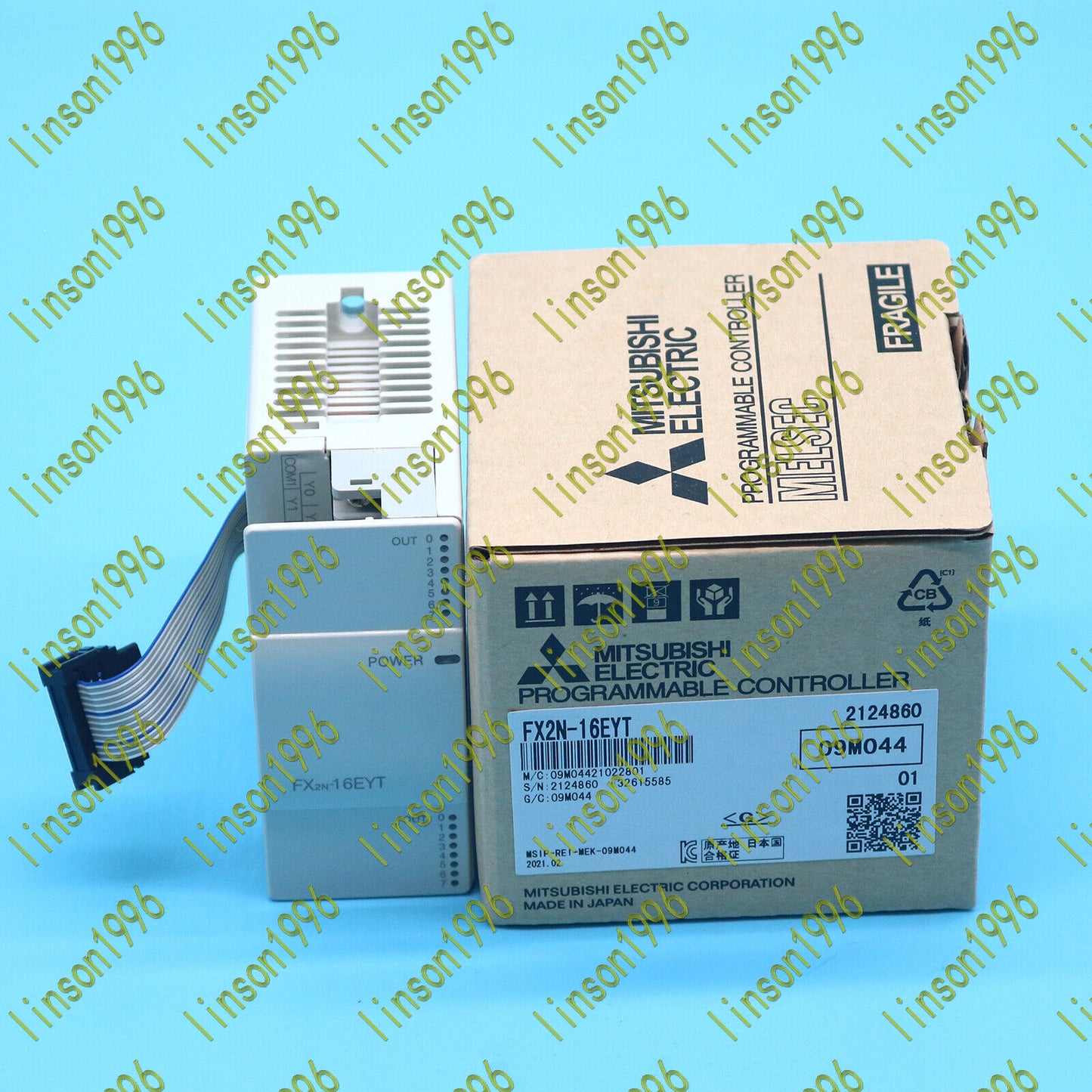 Mitsubishi 1PC In Box d PLC FX2N-16EYT FX2N16EYT Fast Delivery - MITSUBISHI