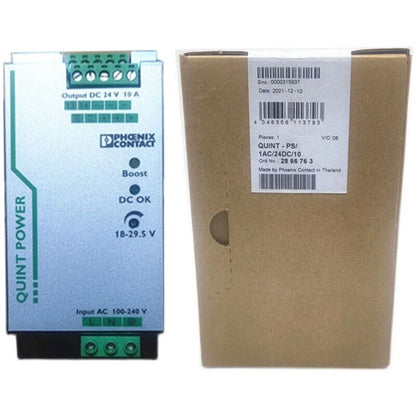 new 1pcs Phoenix Switching Power Supply 2866763 QUINT-PS 1AC/24DC/10 24V 10A - PHOENIX