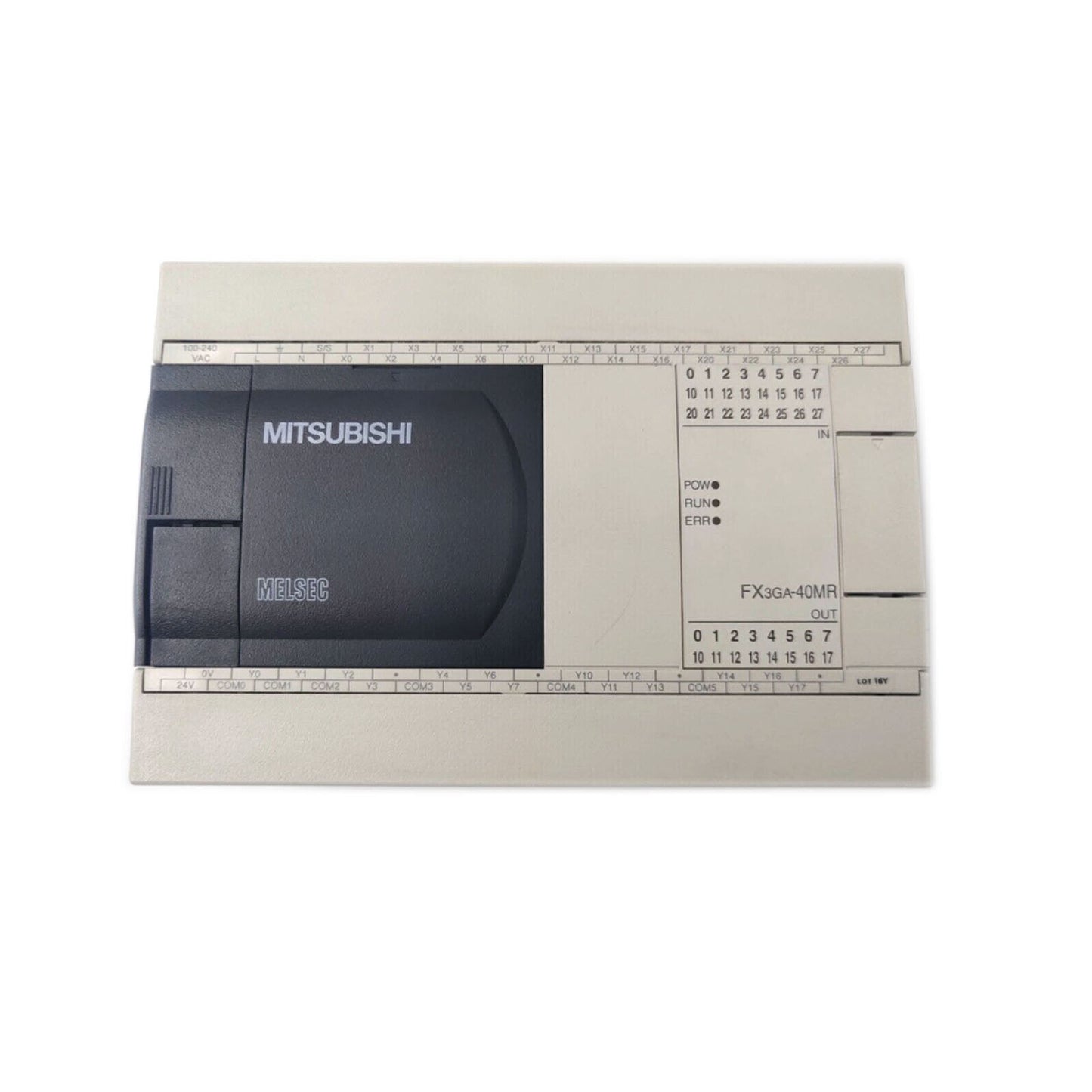 Mitsubishi FX3GA-40MR-CM FX1N-40MR-001 Base Unit 24 Inputs 16 Relay Output - MITSUBISHI