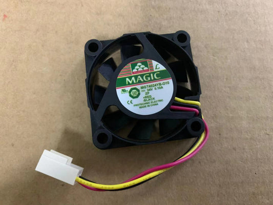 new 1pcs MAGIC MGT4024YB-O10 4010 4CM 24V 0.10A 3-Wire Inverter Cooling Fan
