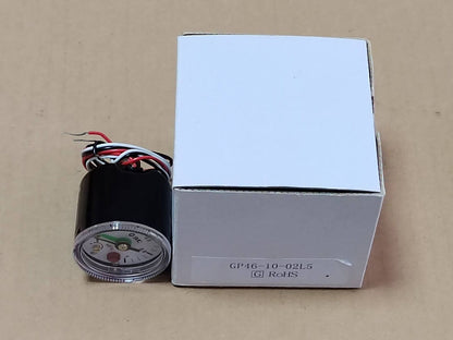 1pcs SMC GP46-10-02L5 Pressure Gauge with Switch