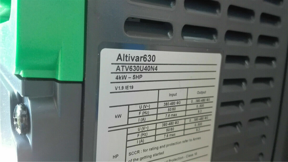 Schneider ATV630U40N4 Inverter - 100% Original - SCHNEIDER