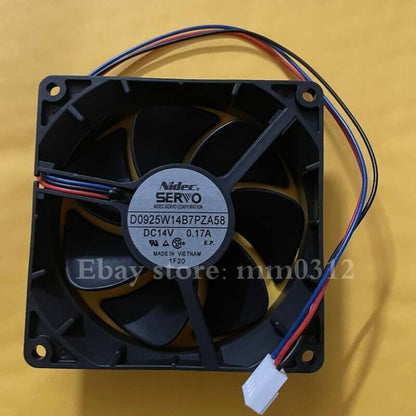 SERVO D0925W14B7PZA58 9225 14V 9cm waterproof silent cooling fan