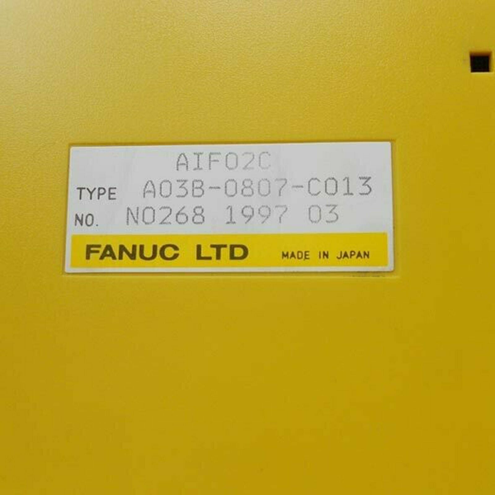 Used Fanuc A03B-0807-C013 IO Board – Tested and Working Condition - FANUC