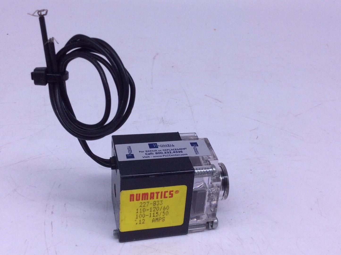 ASCO NUMATICS 227-833 SOLENOID CAPSULE (113302) - ASCO NUMATICS
