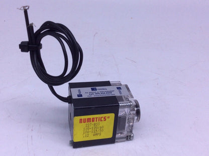 ASCO NUMATICS 227-833 SOLENOID CAPSULE (113302) - ASCO NUMATICS