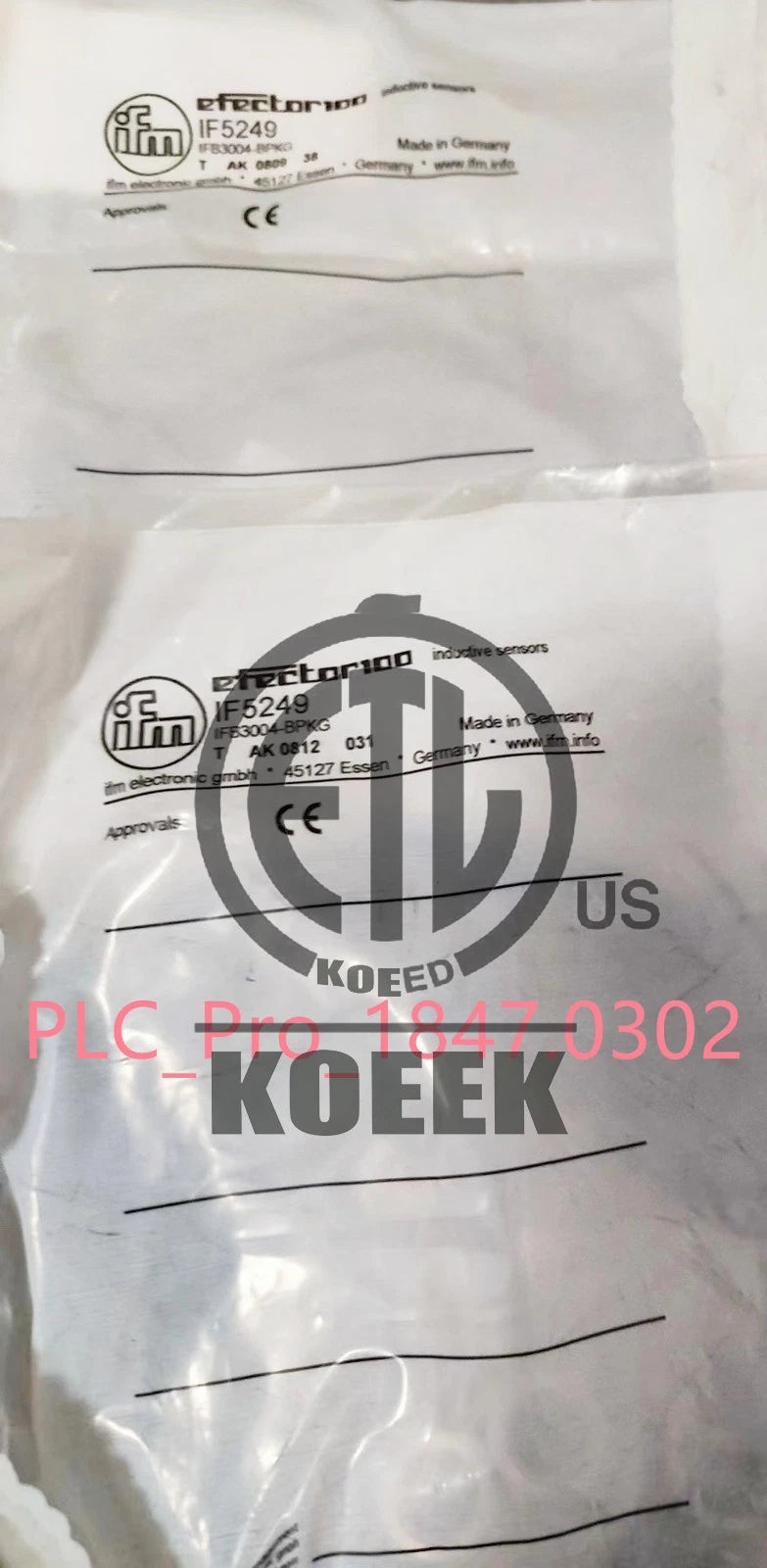 IF5249 1PCS IFM IF5249 Proximity Switch Sensor Fast delivery