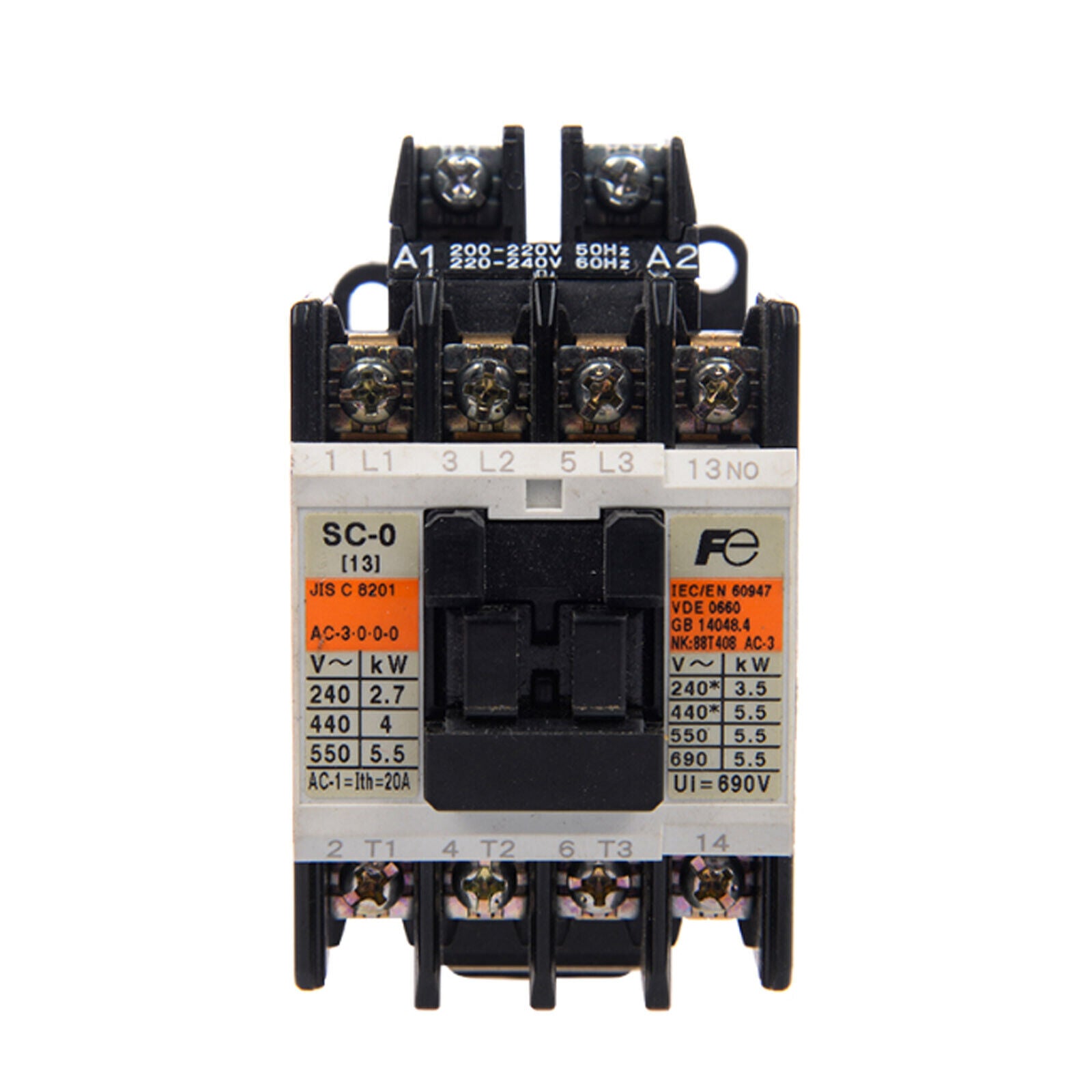 Fuji AC Contactor SC-0 AC220V - FUJI