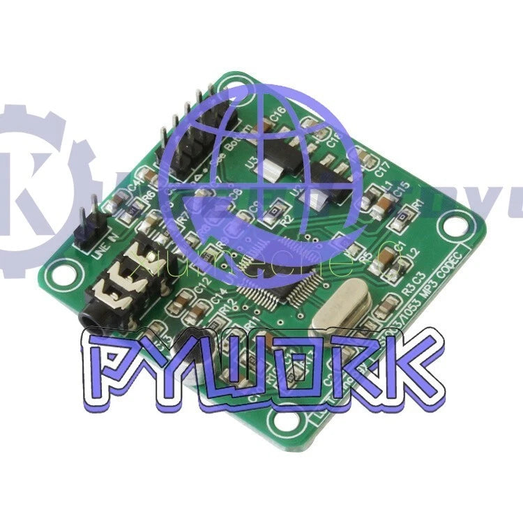 VS1053 MP3 Module Development Board w/ On-Board Recording Function SPI Interface
