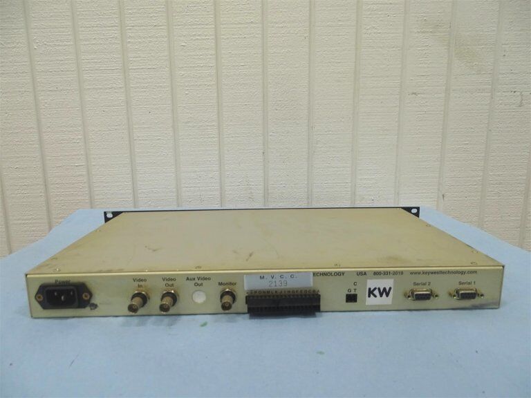 KEYWEST LGST-200 LOGOSTAR RACK MOUNT LOGO INSERTION SYSTEM - KEYWEST