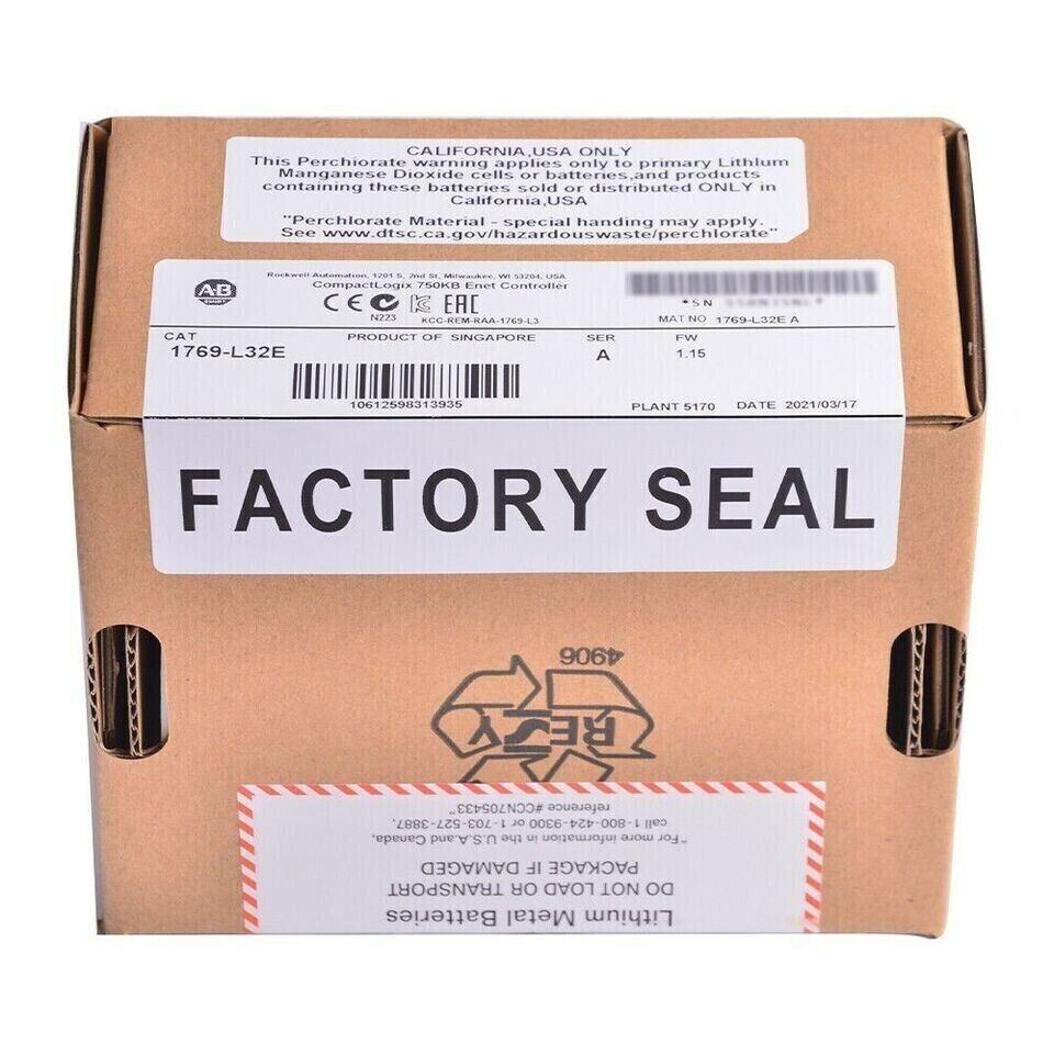 CompactLogix EtherNet Processor AB 1769-L32E SER A CompactLogix 1769L32E - COMPACTLOGIX