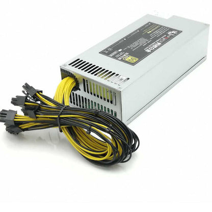 new 12V 1800W 1U 2U single-channel server power supply S9 851 852 T9 E9 - PLC