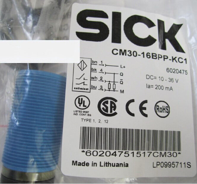Photoelectric Switch CM30-16BPP-KC1 Fast - SICK
