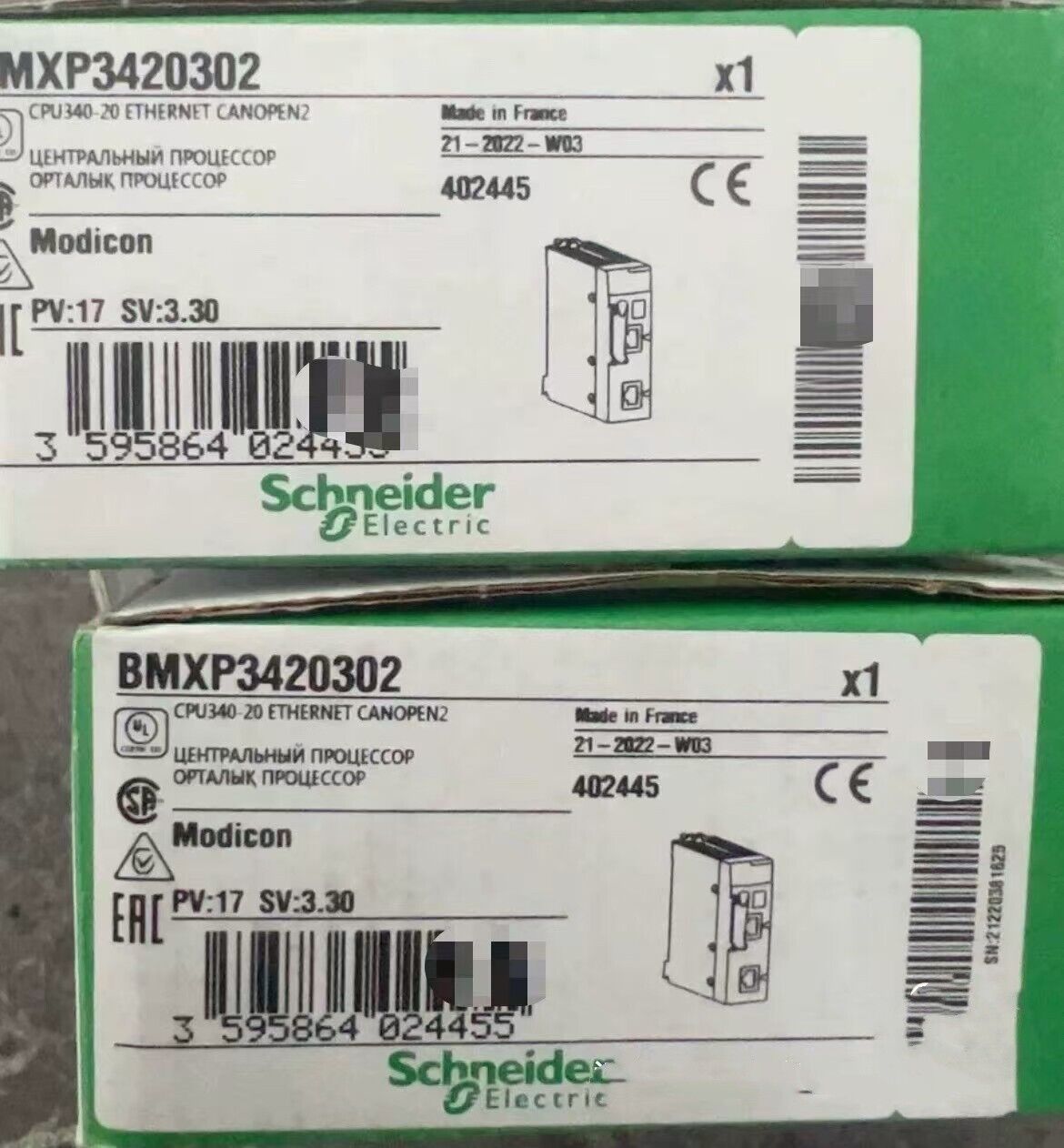 new BMXP3420302 In Box Schneider Modicon BMXP-3420302 ship - SCHNEIDER MODICON