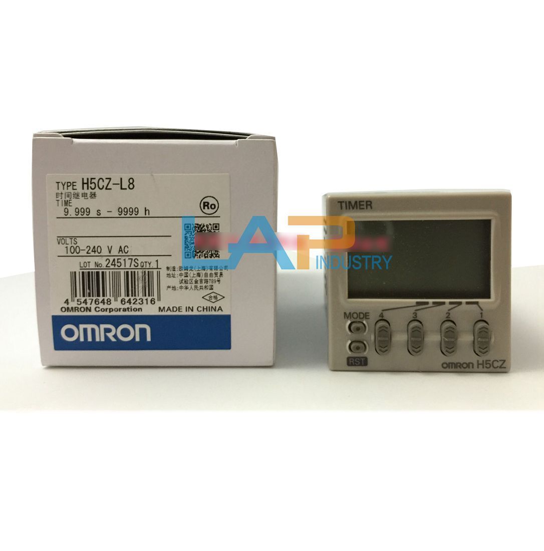 Omron H5CZ-L8 AC220V Digital Display Timer Relay Module - OMRON