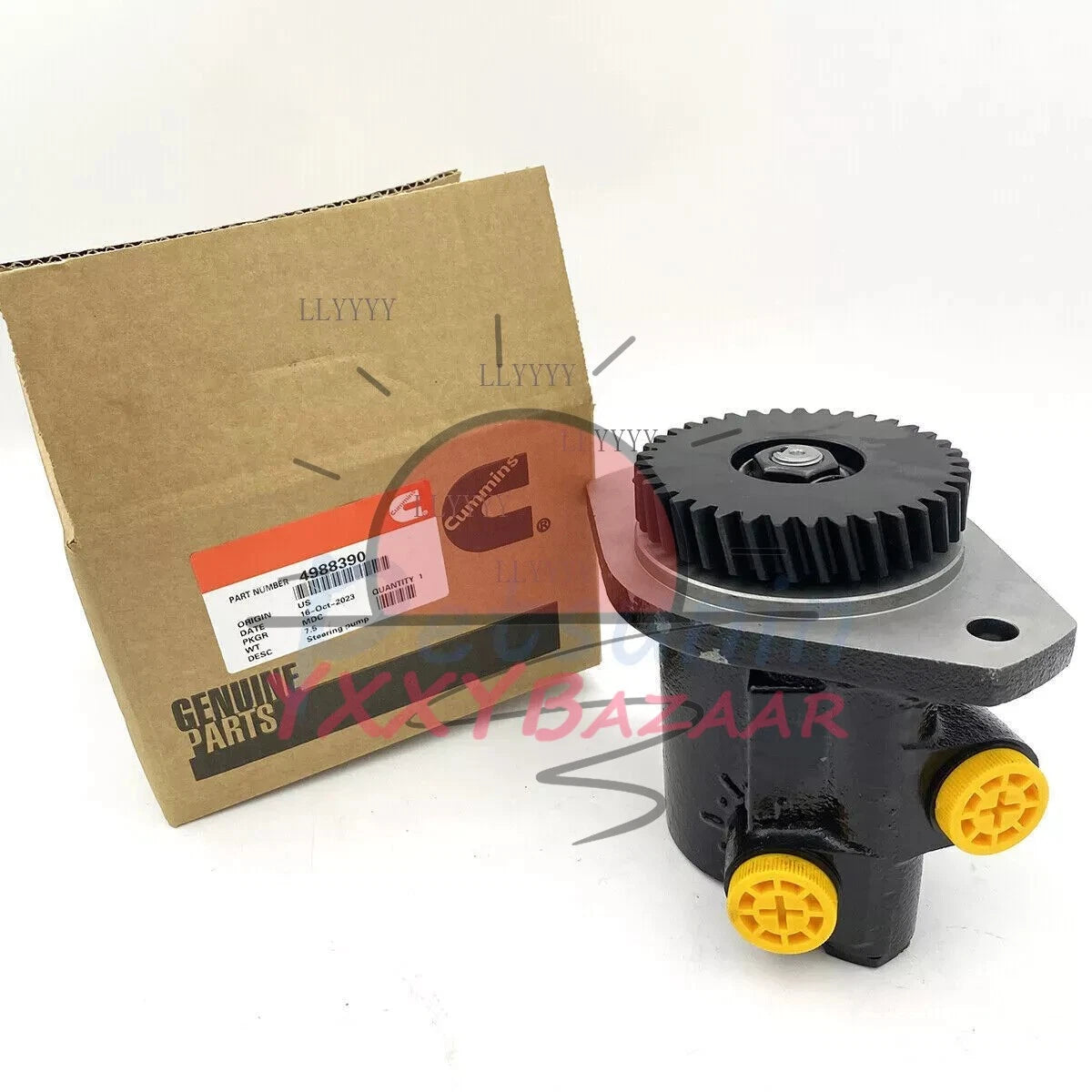 Power Steering Pump OE 4988390 Fits for Cummins 4BT 3.9L 6BT 5.9L 6CT/6CTA 8.3L~