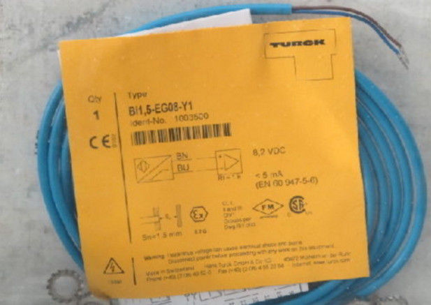 new BI1.5-EG08-Y1 BI1.5EG08Y1 1PC Turck Proximity Sensor ship *TT - TURCK