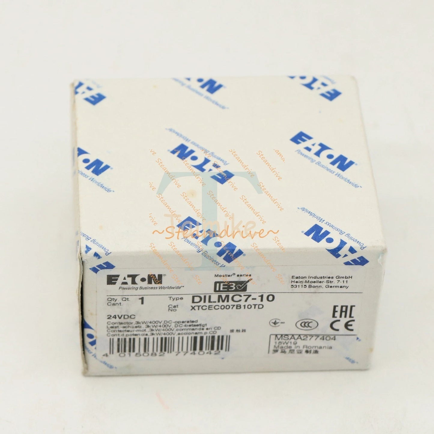 1PCS EATON MOELLER Ac Contactor DILMC7-10 24VDC Rapid delivery