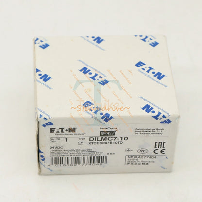 1PCS EATON MOELLER Ac Contactor DILMC7-10 24VDC Rapid delivery