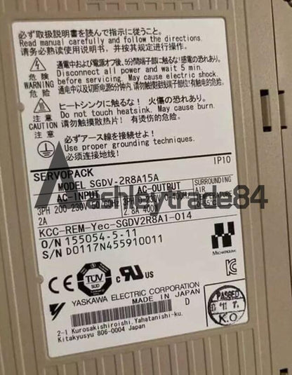 new 1PCS Yaskawa servo driver SGDV-2R8A15A