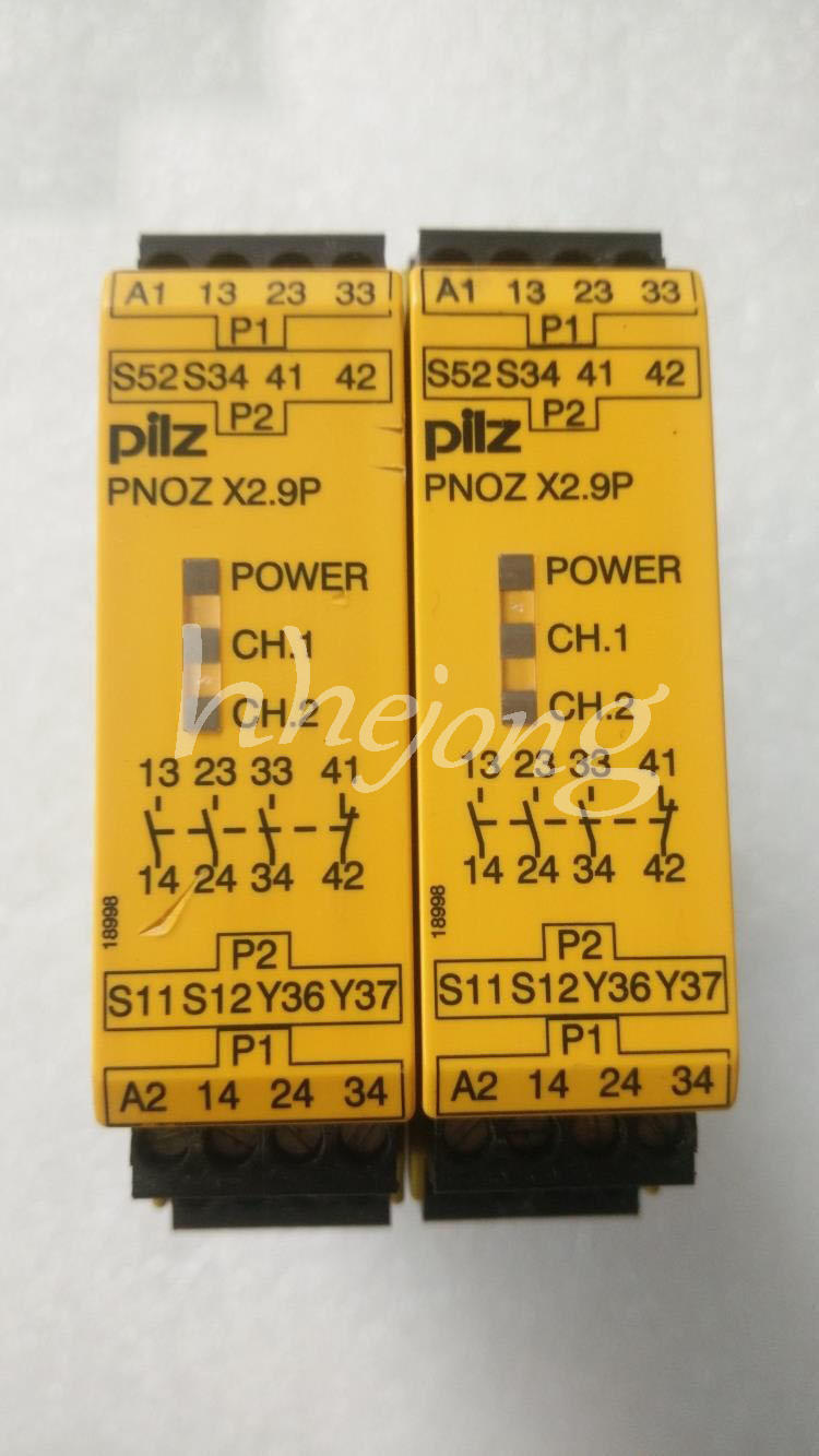 PILZ SAFETY RELAY PNOZ X2.9P - PILZ