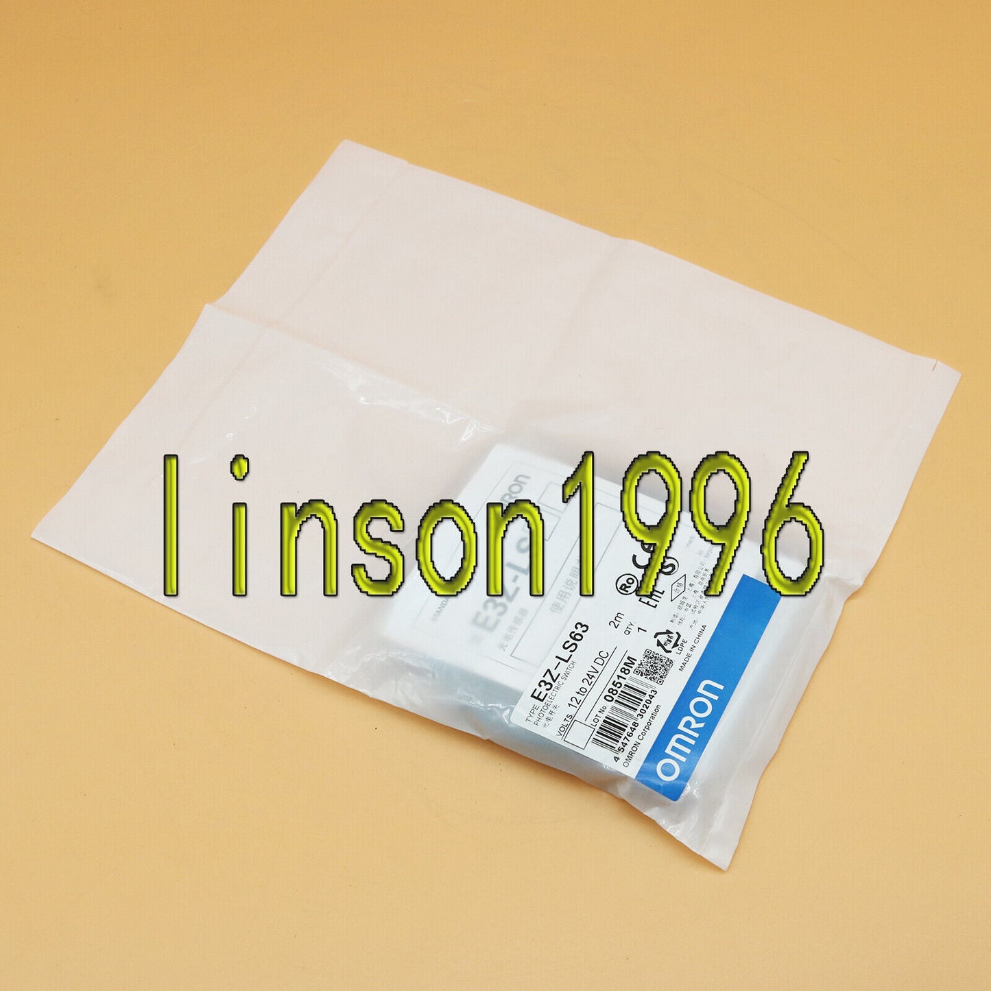 New Omron Photoelectric Switch E3ZLS63 E3Z-LS63 with Built-in Photocell Sensor for Home Use, Durable and Energy-Efficient - OMRON