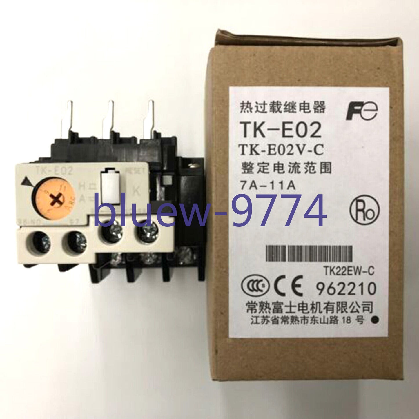 Model: FUJI TK-E02 7-11A Thermal Overload Relay - FUJI