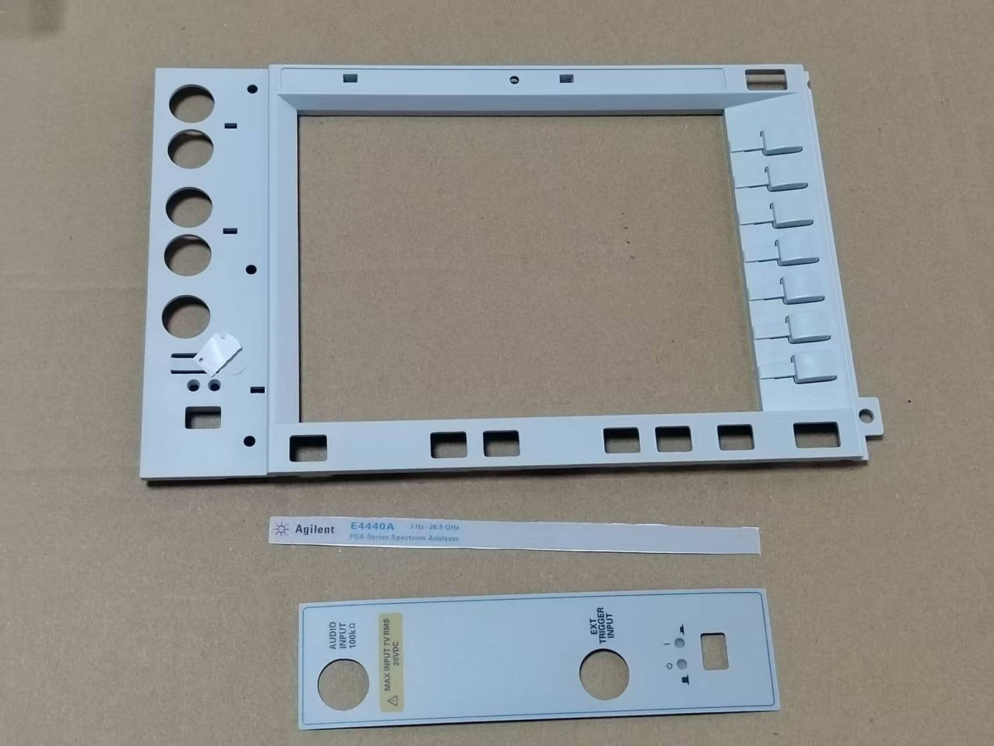 for Agilent E4446A E4440A Front Plastic Key Frame