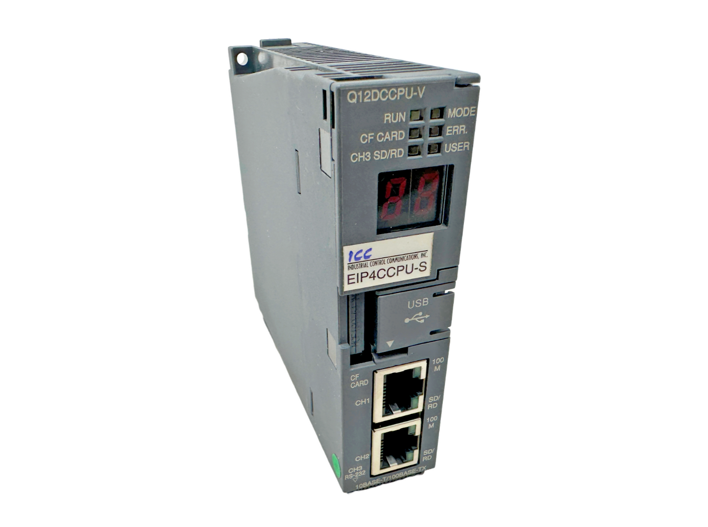 used Mitsubishi Q12DCCPU-V Controller - MITSUBISHI