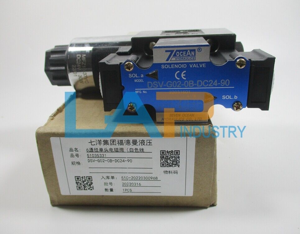 new 1PCS  For DSV-G02-0B-DC24 Solenoid Valve