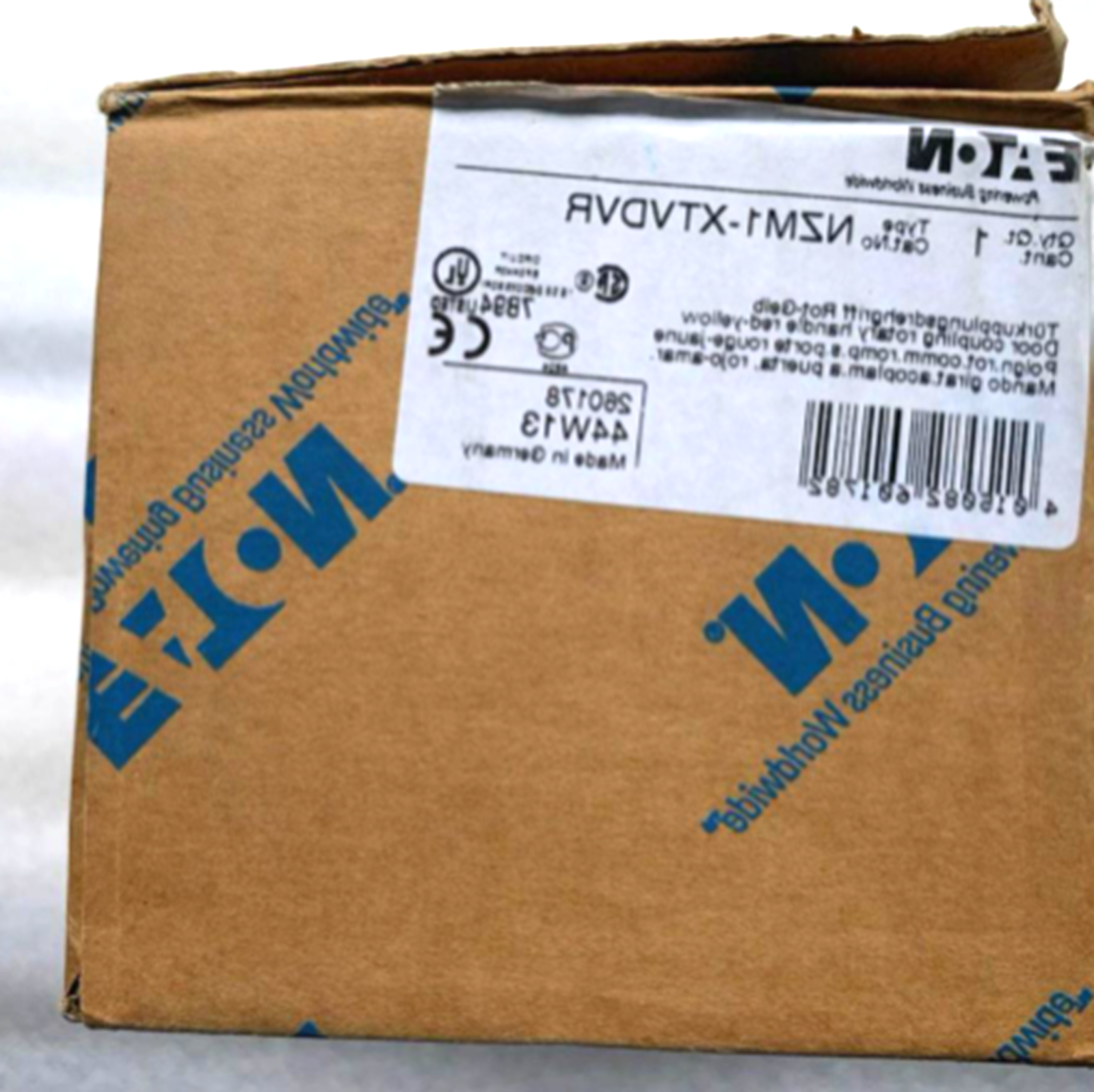 new  Eaton Moeller NZM1-XTVDVR-60 Circuit Breaker Handle