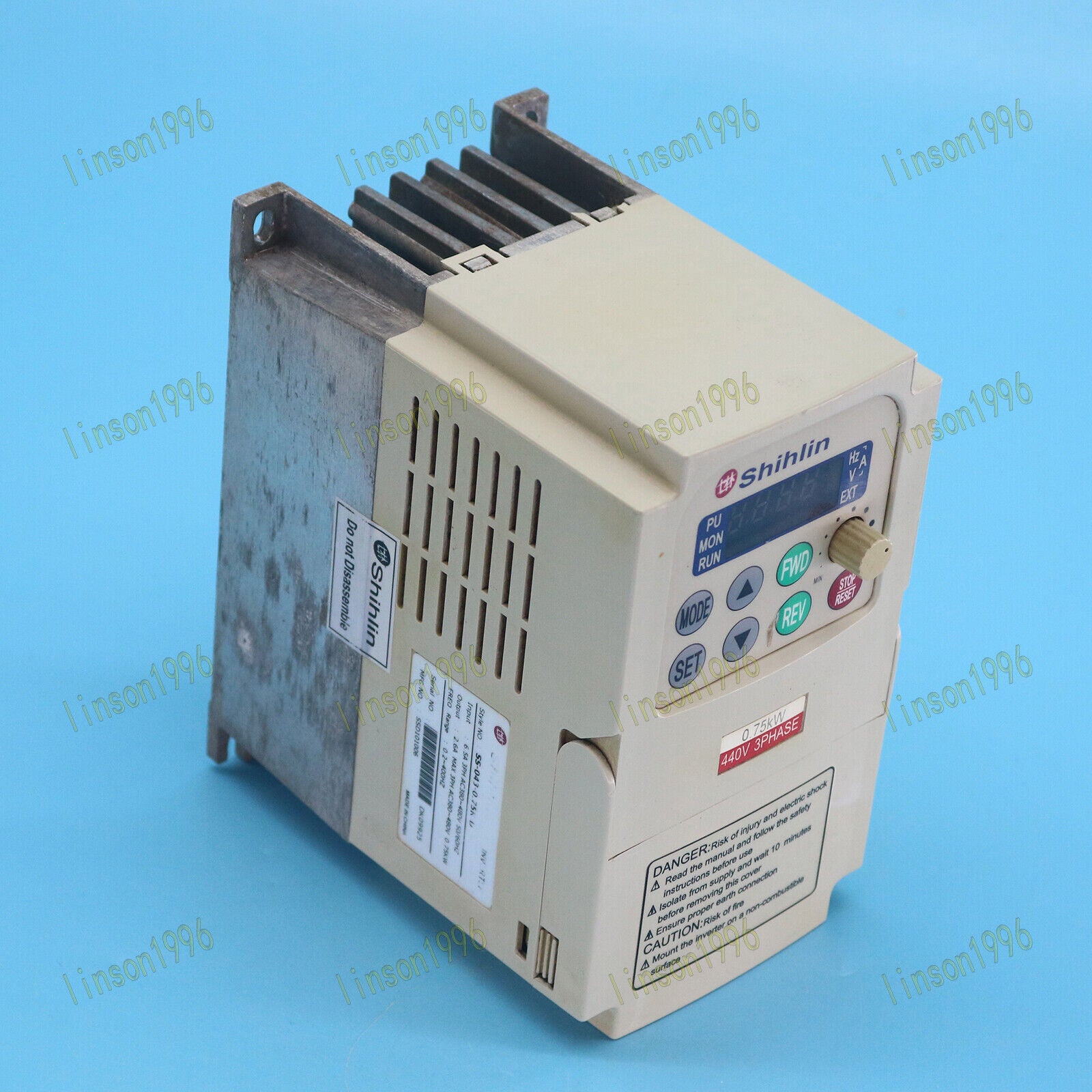 used 1PC  For Shihlin Inverter SS-043-0.75K-D Fast Delivery Shihlin